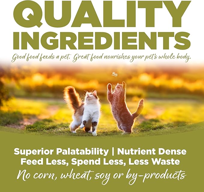 NutriSource Senior and Weight Management Cat Food, Chicken and Peas, 12LB