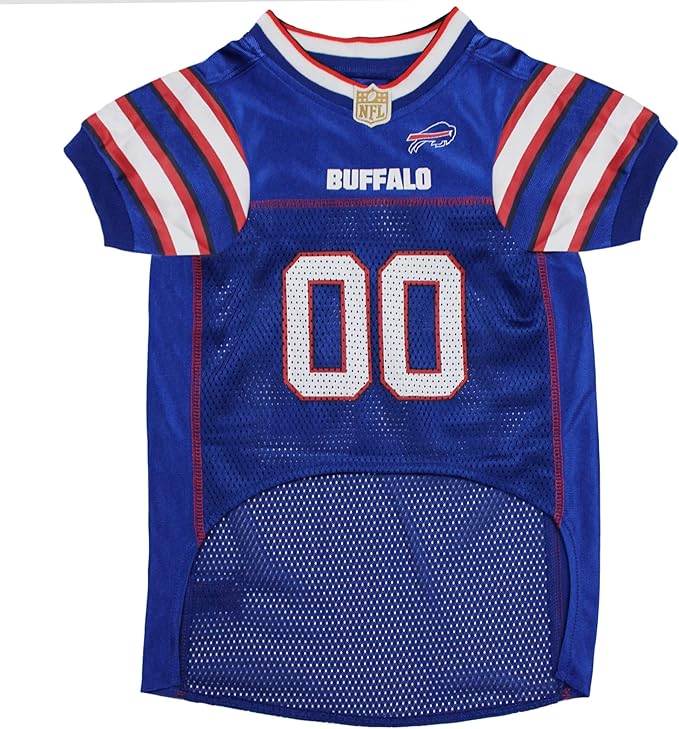 NFL Buffalo Bills Dog Jersey - Small, Football Jersey Costume for Dogs