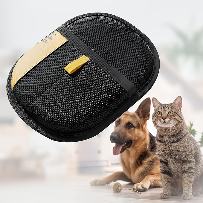 Pet Hair Remover Gloves for Cats & Dogs, 2025 Newly Upgraded Electrostatic Pet Hair Removal Glove, Reusable Premium Mitt for Clothing,Couch, Furniture, Carpet, Car Seat, Curtain