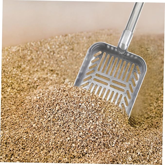 YARNOW Detachable Handle Cat Litter Scoop Tool for Cleaning Ergonomic Design Keeps Hands Compact and Space-Saving Cat Waste