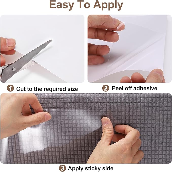 uxcell Anti Scratch Furniture Protector, 1 Roll 118" x 8" Single-Sided Sticky Couch Protector from Cat Claws, Clear Protectors from Cats Scratching for Sofa Corners, Walls, Doors