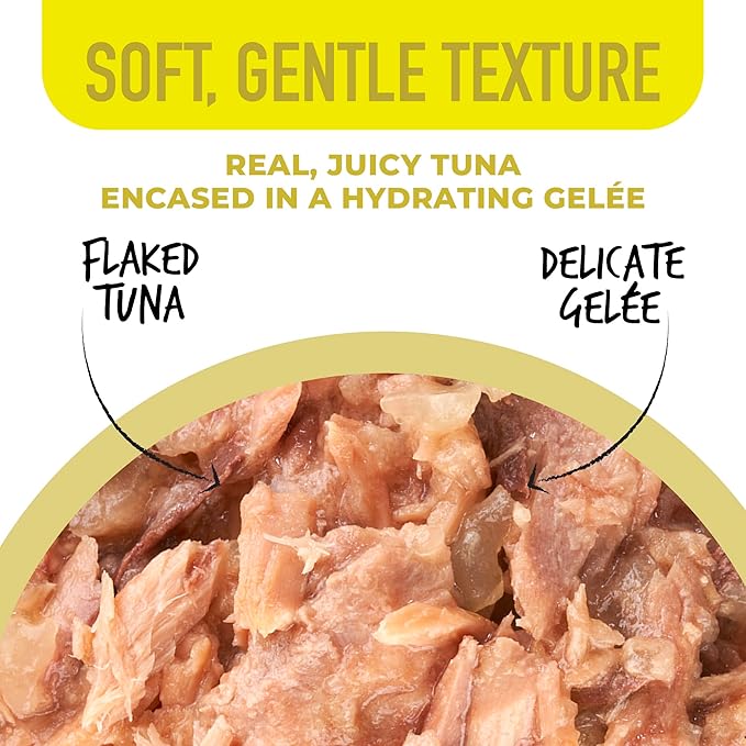 Tiki Cat Gelee Wet Cat Food, Tuna, 2.8 oz. Pouch (12 Count)