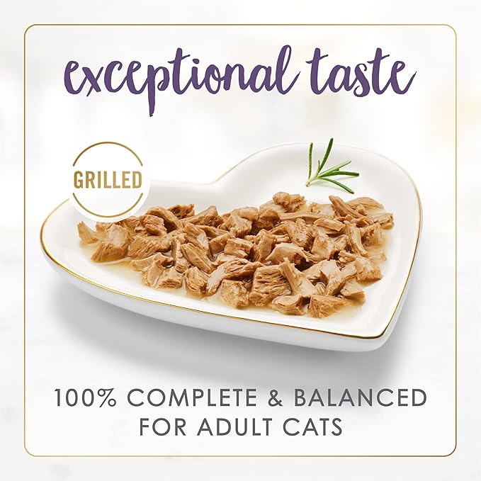 Fancy Feast Purina Grilled Wet Cat Food Beef Feast in Wet Cat Food Gravy - 3 oz. Cans (Pack of 48)