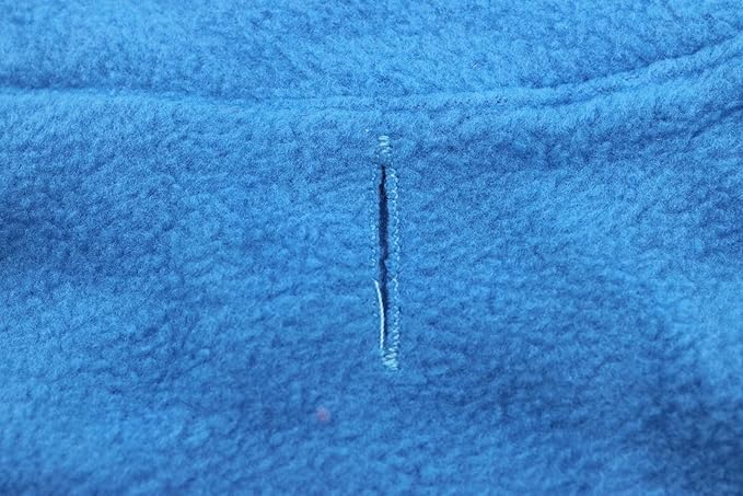 Cat Sweater Fleece Vest Lightweight Cat Clothes for Small Cats Only, Small, Blue
