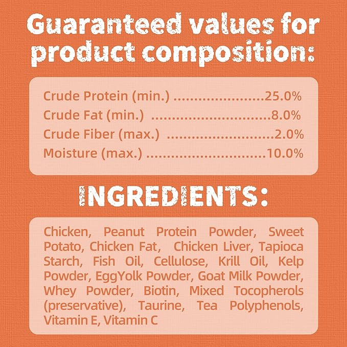 Just Try 16 OZ Skin & Coat Support Cat Treats - Cat Omega 3 Oil Salmon Oil Snacks - Supports Healthy Skin, Cat Itchy Skin Relief - Chicken Flavor