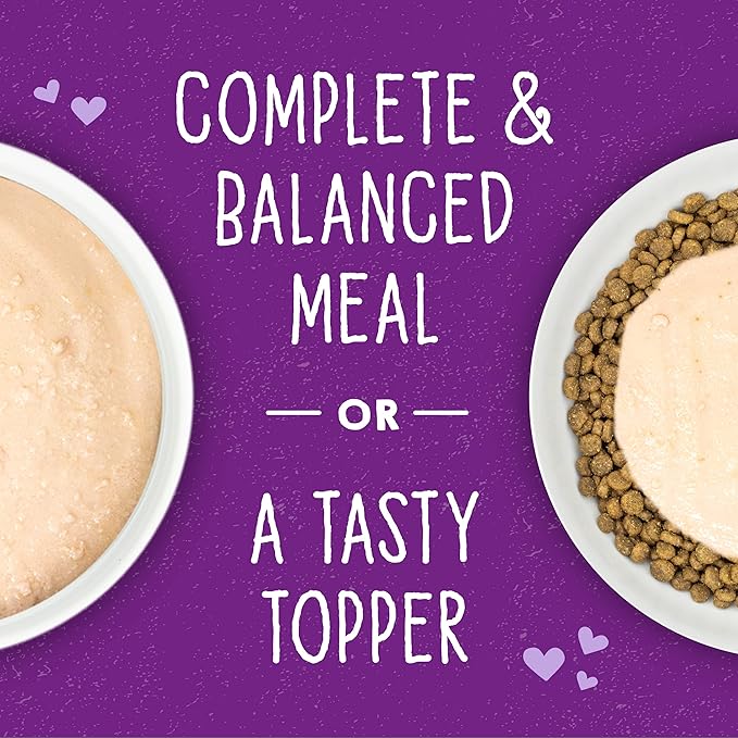 Stella & Chewy's Carnivore Cravings Purrfect Paté - Premium Grain-Free Wet Cat Food - Chicken & Liver Recipe - High Protein with Bone Broth - Perfect for Picky Eaters - 2.8oz Cans (24 Pack)