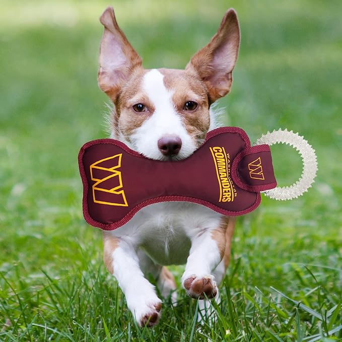 Pets First Washington Commanders Dental TUG Toy (WAC-3310)