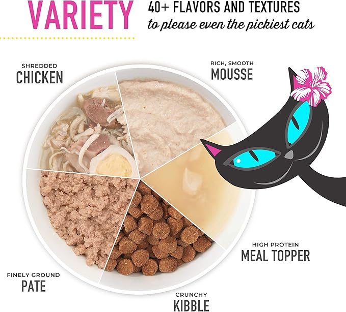 Tiki Cat Luau Pâté Wet Cat Food, Tuna & Chicken, 2.8 oz. Cans (12 Count)