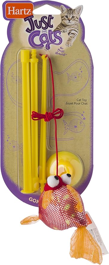 Hartz Just For Cats Gone Fishin' Interactive Cat Toy Wand