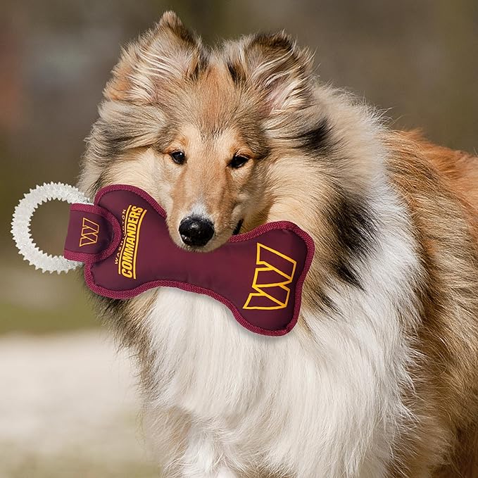 Pets First Washington Commanders Dental TUG Toy (WAC-3310)