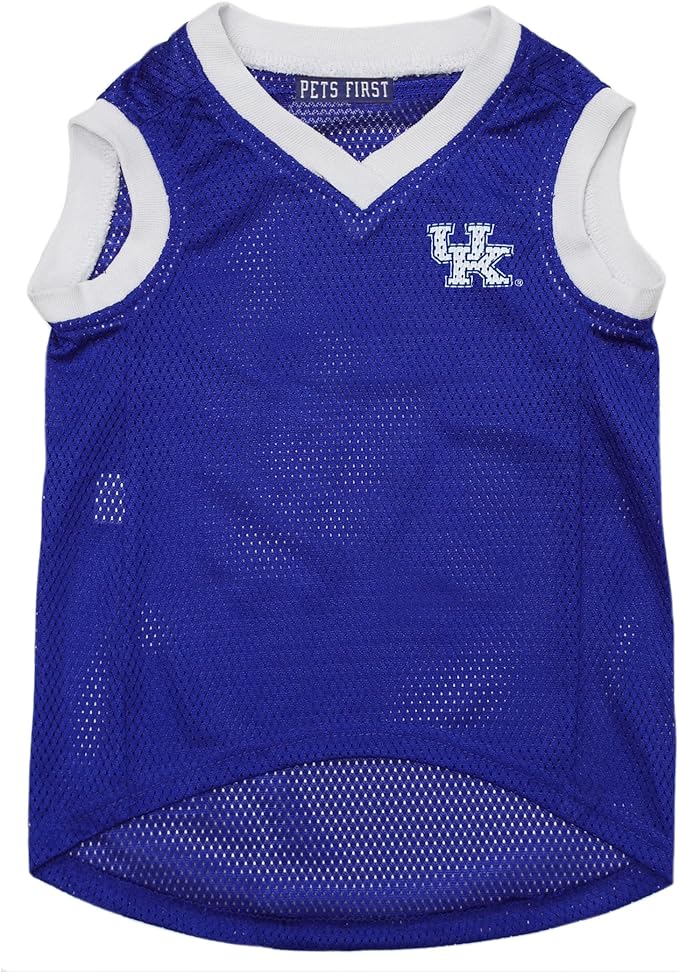 Pets First NCAA Basketball Pet Jersey KENTUCKY WILDCATS Dog Jersey, Medium (KY-4020-MD)