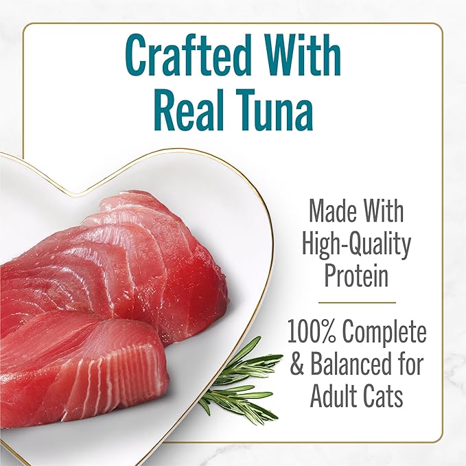 Fancy Feast Purina Savory Centers with Tuna Wet Cat Food Pate with Gourmet Gravy Center - 3 oz. Cans,(Pack of 48)