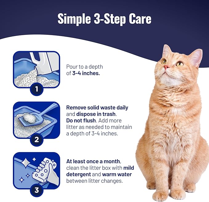 Cat's Pride Max Power: Bacterial Odor Control - Up to 10 Days of Powerful Odor Control - Strong Clumping - 99% Dust Free - Multi-Cat Litter, Fresh Scented, 15 Pounds
