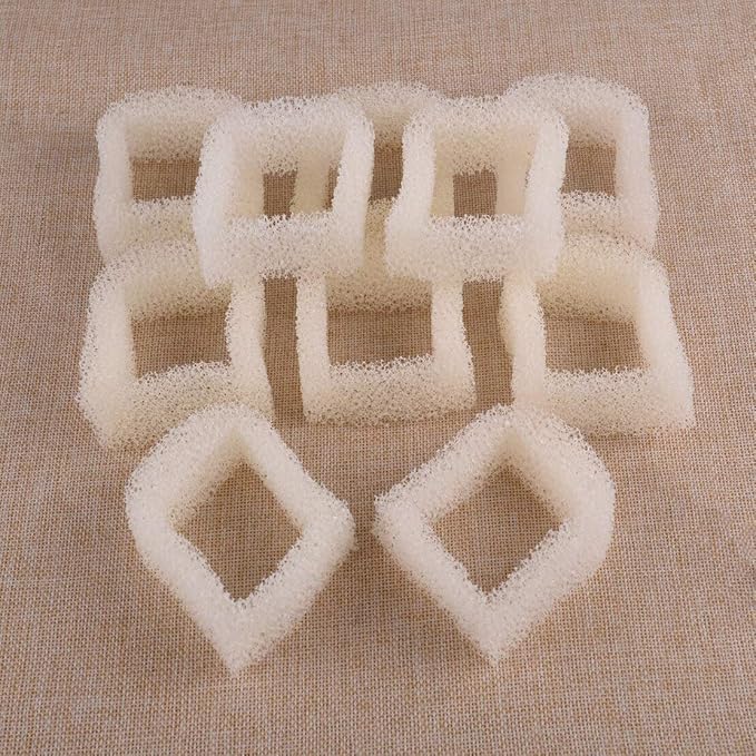 Replacement Part for M.C 10Pcs Foam Pre-Filters for Drinkwell 360 Avalon Pagoda Pet Stainless Steel Fountain