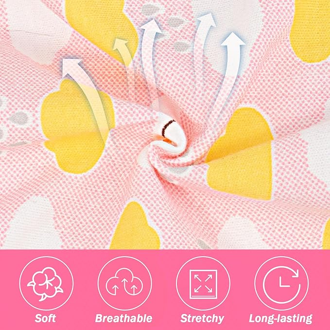 Coppthinktu Cat Recovery Suit Female Cats Onesie for Cats, Breathable Cat Surgery Suit for Surgical Abdominal Wounds Skin Diseases, Cute Kitten Spay Recovery Suit E-Collar Alternative Anti Licking