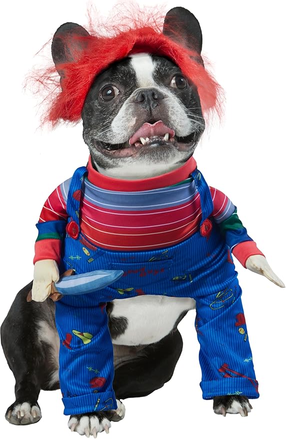 Child's Play: Chucky Pet Costume for For Dogs or Cats by Rubies, XL