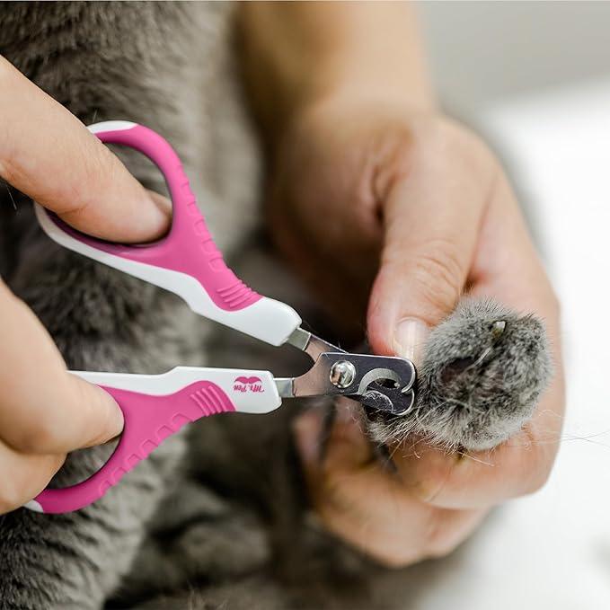 Mr. Pen- Cat Nail Clipper, Stainless Steel, Professional Sharp Cat Claw Trimmer for Small and Medium Cats, Pet Nail Clipper with Sturdy Non Slip Handle