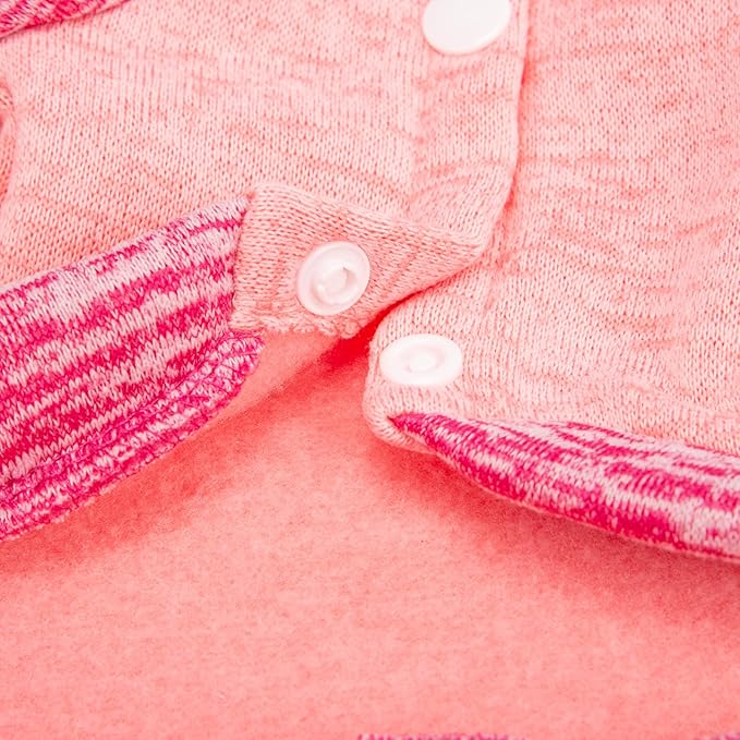 Dog Sweater, Dog Sweaters for Small Dogs, 2, 3 Pack Warm Soft Pet Clothes for Puppy, Medium Large Cat, Dogs Girl or Boy, Dog Shirt for Winter Christmas (Hoodie Pink,Purple+Pink,Rose, X-Large)