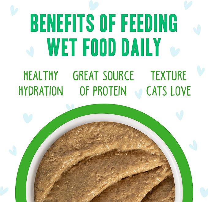 Weruva B.F.F. Play - Best Feline Friend Paté Lovers, Aw Yeah!, Turkey & Tuna Twinkles with Turkey & Tuna, 3oz Pouch (Pack of 12)
