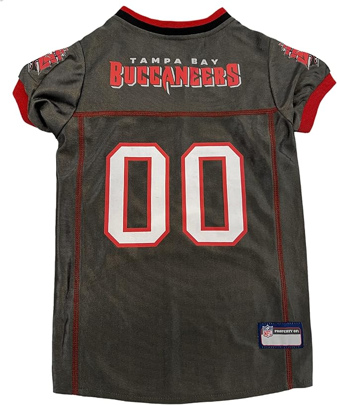 NFL Tampa Bay Buccaneers Color Rush Dog Jersey, Size: Medium - Cool and Sporty Shirt, Best Football Costume for Dogs & Cats - Licensed
