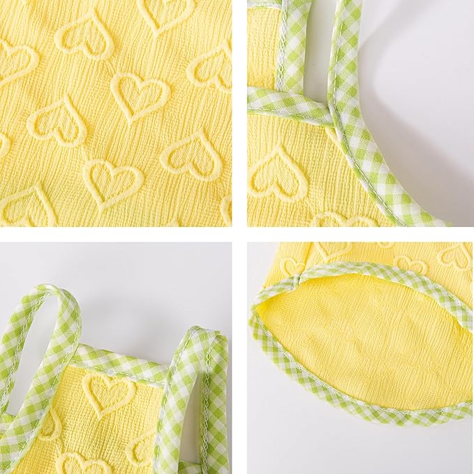 Dog Summer Clothes Puppy Heart Vest Shirt Breathable Pet Sleeveless Tank Top for Small Medium Dog Cat (Blue, Medium)