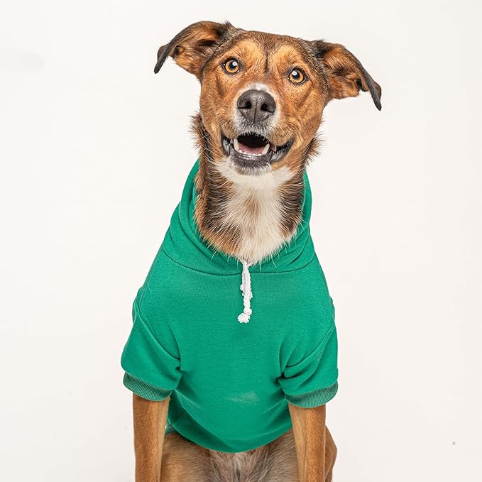 Love My Nana Dog Hoodie | Fleece Lined |Leash Hole|%%|Green, 5X-Large 1344
