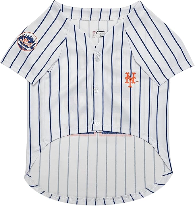 Pets First MLBPA Juan Soto Jersey #22 Pet Jersey- MLB New York Mets Mesh Players, Size X-Large