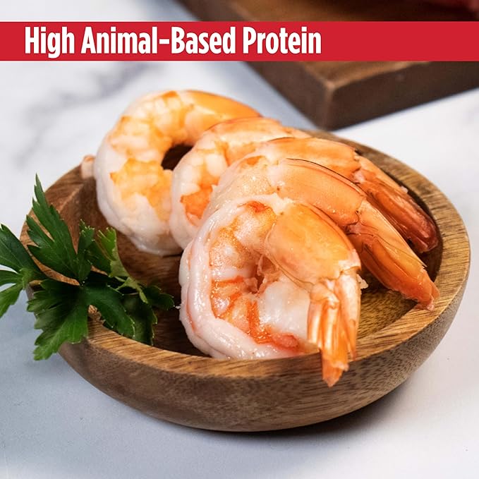 Nulo Minced with Whole Proteins Wet Canned Cat Food, Chicken, Crab, and Prawn in Broth, 6.0 Ounce, 8 Cans