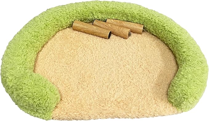BFKtyptikos Cat Scratching Couch - Premium Pet Furniture for Indoor Cats, Durable Cat Lounge Bed for Play and Rest, Large Cat Scratcher Pad Perfect for Scratching, Lounging and Playing