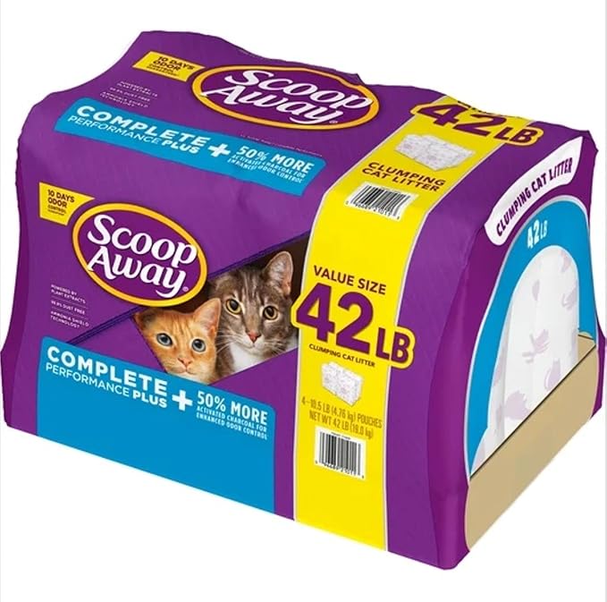 Scoop Away Cat Spot Litter, Cat Kitty Litter (19 kg)