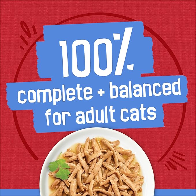 Friskies Purina Shreds with Beef in Gravy Wet Cat Food - 5.5 oz. Cans (Pack of 48)