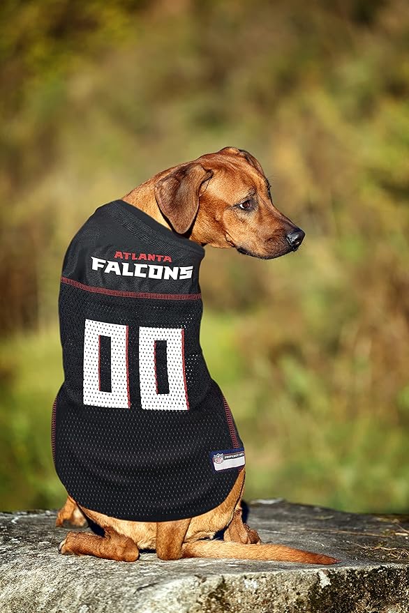 Pets First Atlanta Falcons NFL Mesh Pet Jersey, X-Large, Multi-Color