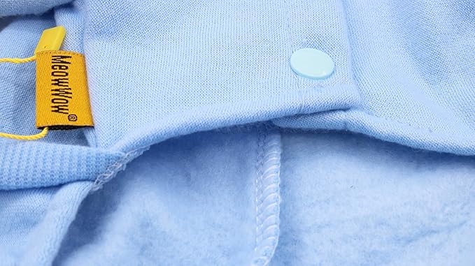 Puppy Dog Winter Wear: Hoodie, Sweater, Fleece Sweatshirt, Cat Apparel - Cotton, Small-Medium, 4 Legs, Boy Dog