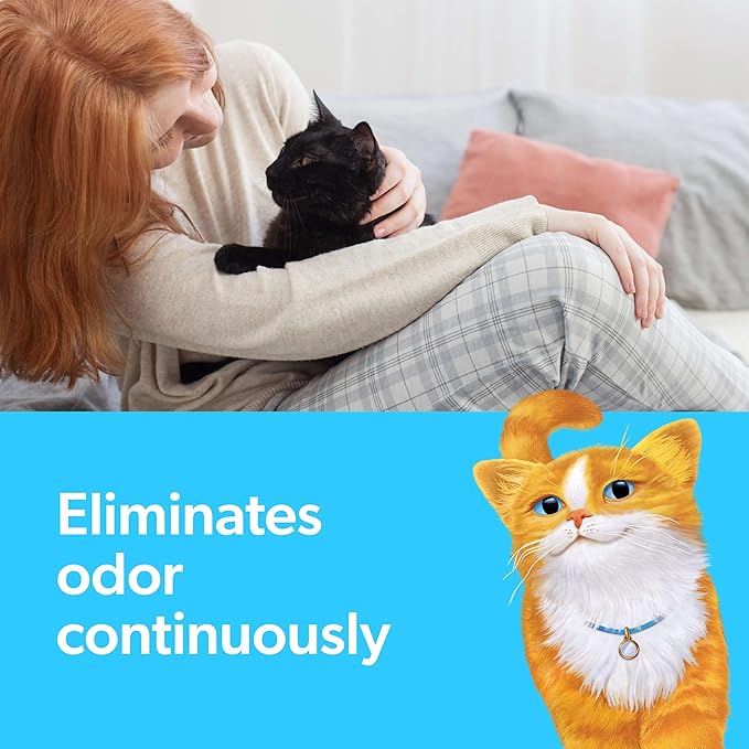 Fresh Step Odor Shield Scented Litter with the Power of Febreze, Clumping Cat Litter, 25 Pounds (Package May Vary)