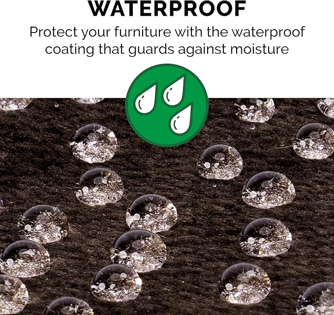 Furhaven Waterproof & Self-Warming Throw Blanket for Dogs & Indoor Cats, Washable & Reflects Body Heat - Soft-Edged Terry & Sherpa Dog Blanket - Espresso, Medium
