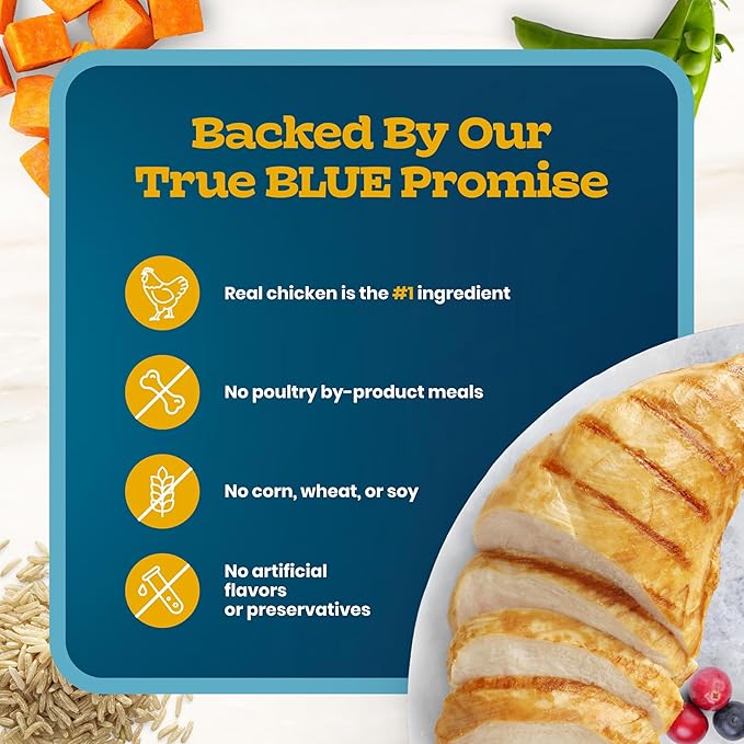 Blue Buffalo Tastefuls Irresistible Gravy Experience Chicken & Brown Rice Recipe Dry Indoor Cat Food for Adult Cats, Deliciously Healthy Natural Cat Food, Supports Digestion & Coat Health, 15 lbs.