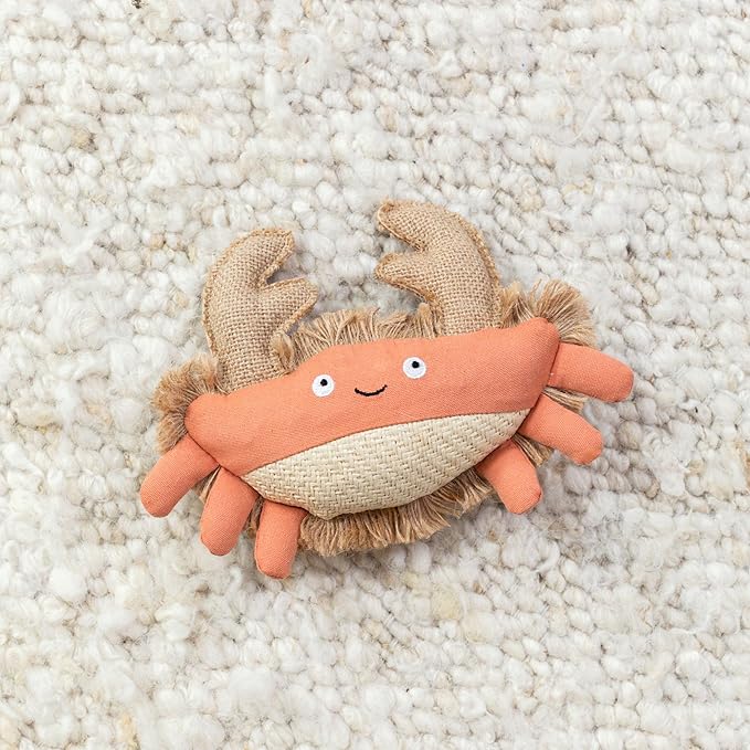 Fringe Studio Very CRABTIVATING Earth Friendly Kicker Cat Toys, PetShop Collection (731041)