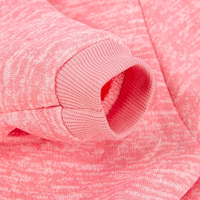 Dog Sweater, Dog Sweaters for Small Dogs, 2, 3 Pack Warm Soft Pet Clothes for Puppy, Medium Large Cat, Dogs Girl or Boy, Dog Shirt for Winter Christmas (Buckle Pink+Purple+HotPink, Medium)