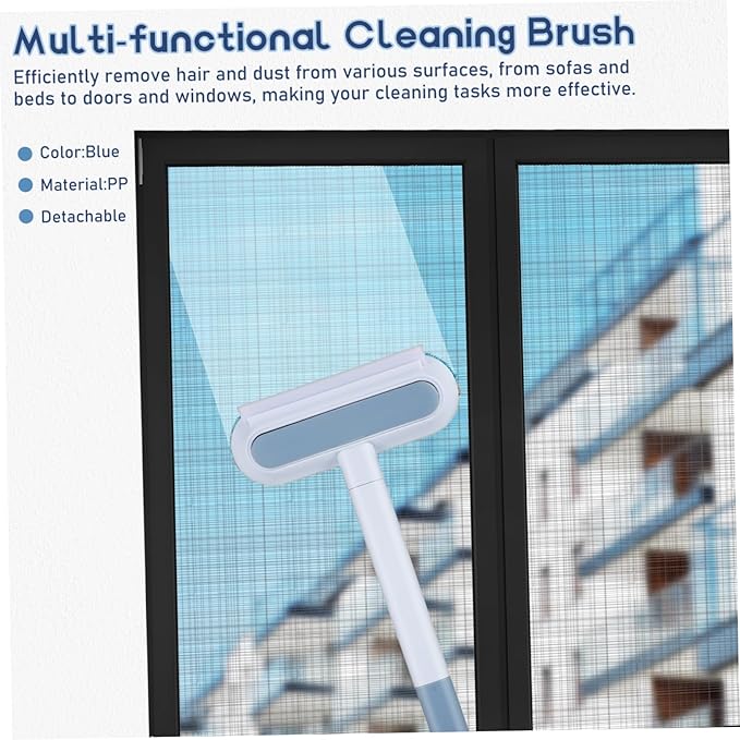 Household Cleaning Brush Pet Hair Remover Window and Door Mesh Cleaner and Versatile