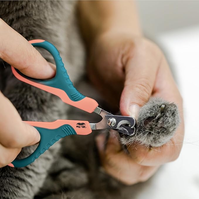 Mr. Pen- Cat Nail Clipper, Stainless Steel, Professional Sharp Cat Claw Trimmer for Small and Medium Cats, Pet Nail Clipper with Sturdy Non Slip Handle