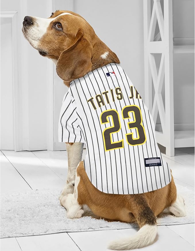 MLBPA Fernando Tatis Jr. Pet Jersey - San Diego Padres Mesh Cat Jersey, Small