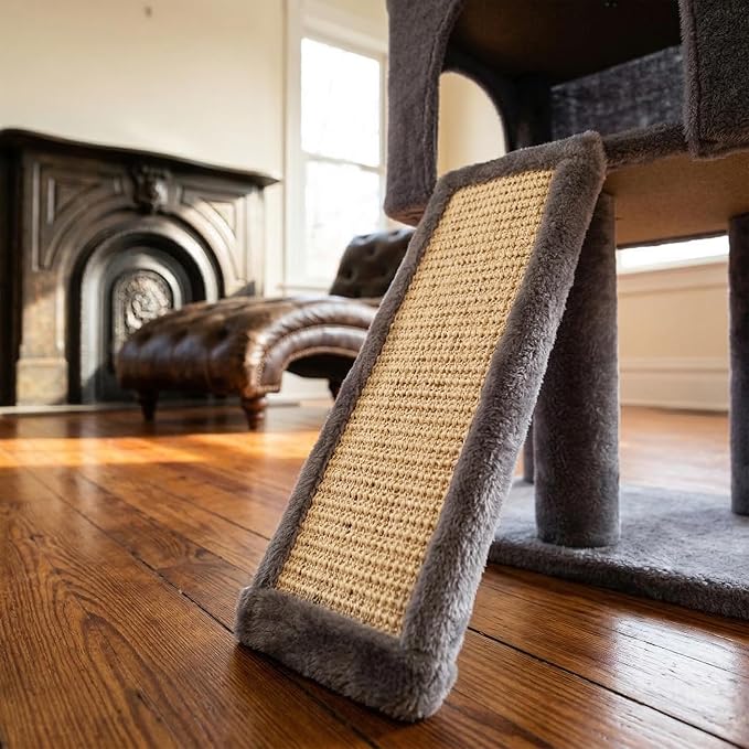 ROYPET Fashion Design 43.3" Cat Trees with Cat Houses,Grey