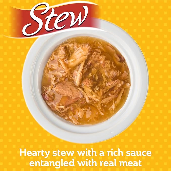 Delectables Stew Chicken & Tuna Lickable Cat Treat, 1.4 Ounce - 12 Count (Pack of 8)