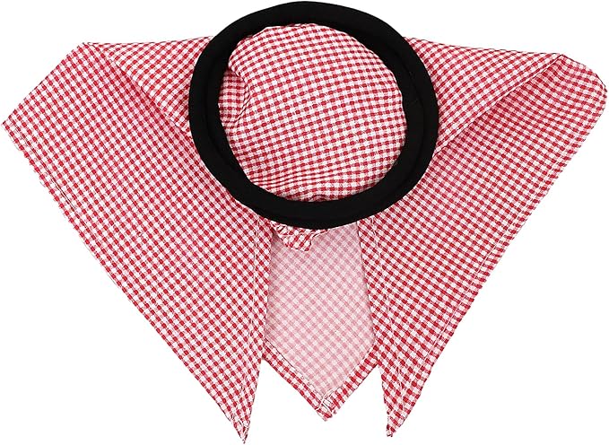 4PCS Small Pet Cosplay Clothing Set Cat Costume Bandana Pet Head Wrap Photo Prop Headwear with Necklace and Glasses