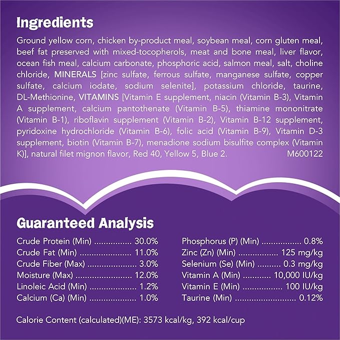 Dry Cat Food Surfin & Turfin Favorites 22 lb. Bag, Essential Fatty Acids to Help Support Healthy Skin and Coat