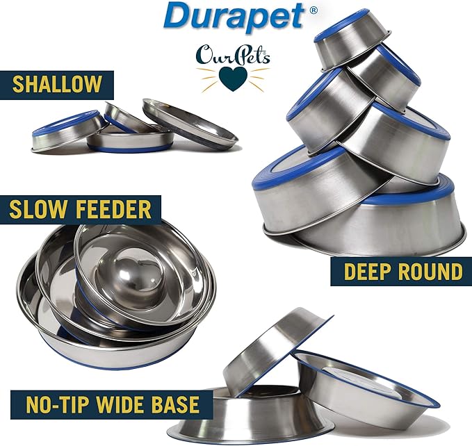 OurPets Premium DuraPet Cat Dish 16oz