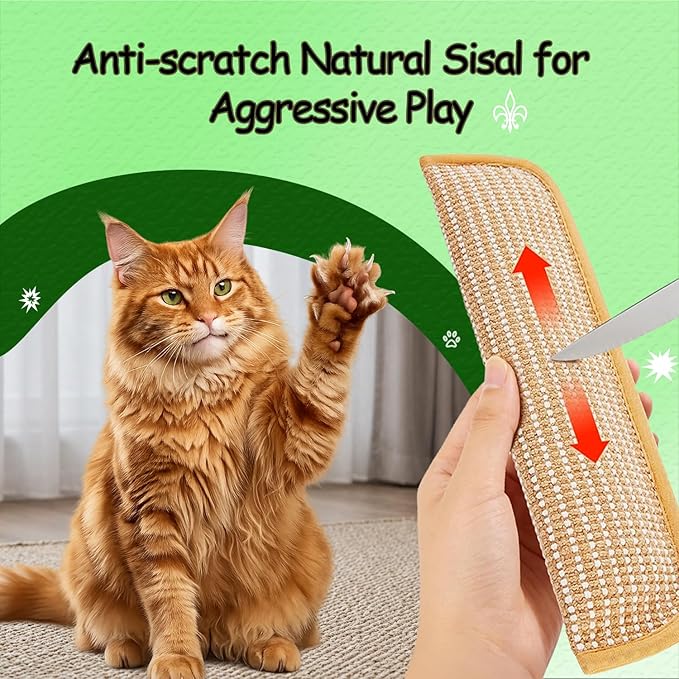3 Pack 13inch Catnip Cat Kicker Toys Pillow Sisal Cat Toy Sticks for Bunny Kicking Cats Interactive Toys for Indoor Cats Boredom Breaker Cat Nip Toys Cat Chew Toy for Large Cats Kitty Kitten