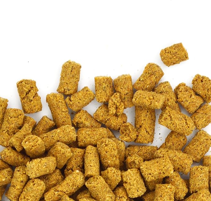 Crunchy Natural Chicken with Catnip Treats for Cats, 2.75 oz (3-Pack) | Low Calorie Carefully Crafted Treats for Indoor and Outdoor Felines | Hand Harvested Catnip