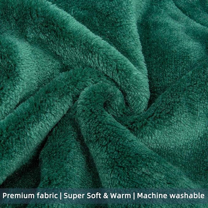FabriCastle Dog Hoodie Sweater for Small Dogs Boy and Girl, Dog Clothes XS XXS Puppy Sweatshirt, Pet Outfit, Cat Clothing Super Soft Warm Snap On Closure (Dark Green, X-Large)