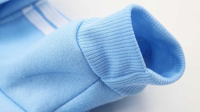 Puppy Dog Winter Wear: Hoodie, Sweater, Fleece Sweatshirt, Cat Apparel - Cotton, Small-Medium, 4 Legs, Boy Dog